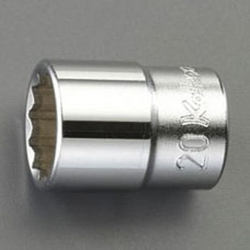 1/2"sqx 8mm ソケット エスコ