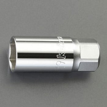 1/2"sq x 17mm ホイルナット用ソケット - エスコ