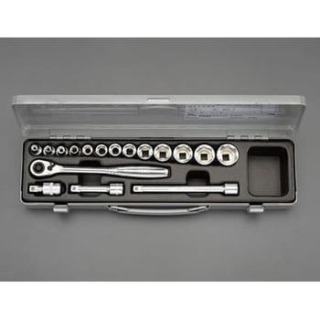 3/8"sq ソケットレンチセット エスコ