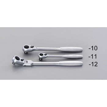 3/8"sqx145mm ラチェットハンドル(ショート) エスコ