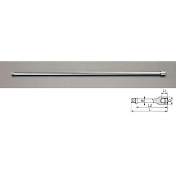 3/8"sqx200mm エクステンションバー エスコ
