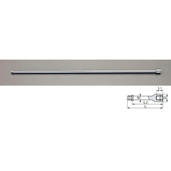 3/8"sqx250mm エクステンションバー エスコ