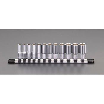 3/8"sq ディープソケットセット エスコ