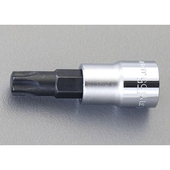 3/8"sqxT15 トルクスビットソケット エスコ