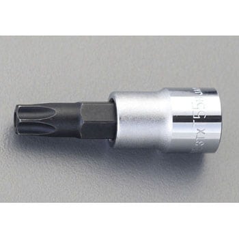 3/8"sqxT10 トルクスビットソケット エスコ