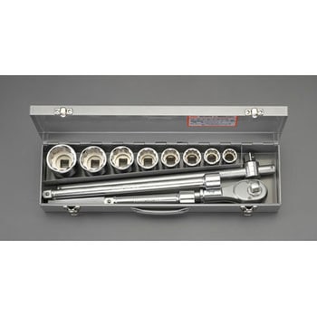 3/4"sq ソケットレンチセット エスコ