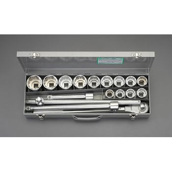 3/4"sq ソケットレンチセット エスコ