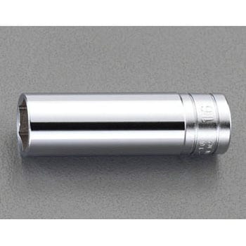 3/8"sqx 17mm ディープソケット(六角) エスコ
