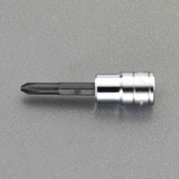3/8"sqx#1 ドライバービットソケット エスコ