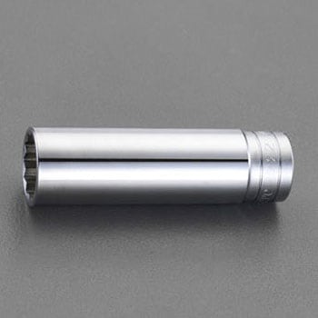 1/2"sqx19mm ディープソケット(十二角) エスコ