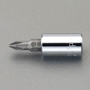 1/4"sq x #2 [+]ビットソケット - エスコ