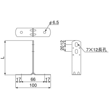 ステンレス バンド足 ダブルT足 電解なし オーティス
