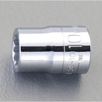 3/8"sqx18mm ソケット エスコ