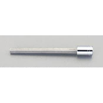 3/8"sqx 4mm/155mm [Hex]ビットソケット エスコ