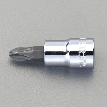 3/8"sqx#1 [+]ビットソケット エスコ