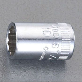 1/2"sqx18mm ソケット - エスコ