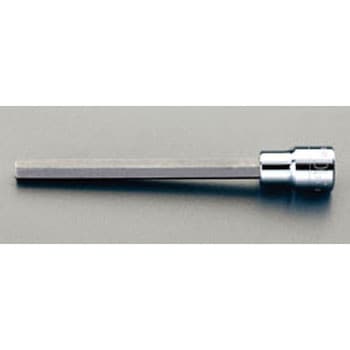 1/2"sqx17mm/165mm [Hex]ビットソケット エスコ