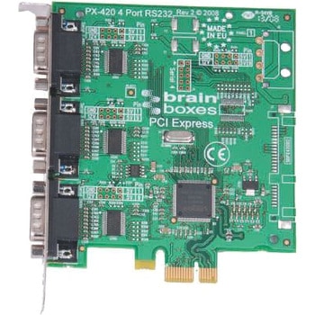 Brainboxes シリアルボード RS232 - BRAINBOXES