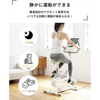 フィットネスバイク アプリ連動 kinomap対応モデル アルインコ
