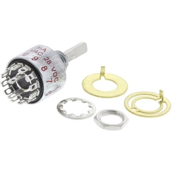 C & K ロータリスイッチ  パネルマウント C & K COMPONENTS