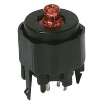 K12GO BK 1.5 6/12N C & K �����{�^���X�C�b�` 100 mA ���[�����^�� PCB 1�ɃI�� / �I�t�X�C�b�` IP40 C & K COMPONENTS 50076539