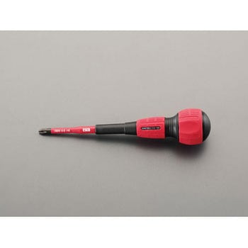 #2x100mm [+]ドライバー(絶縁・細軸) エスコ