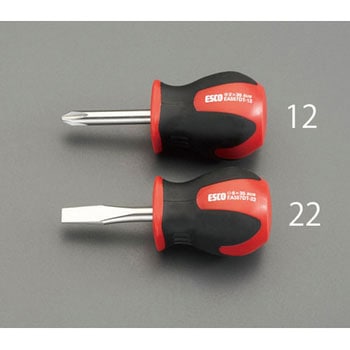 6.0x35mm [-]ドライバー(スタビー型/ステンレス製) エスコ