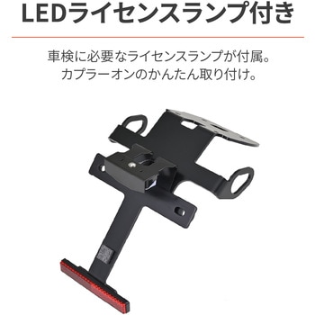 フェンダーレスキット(LEDライセンスランプ付き) DAYTONA(デイトナ)