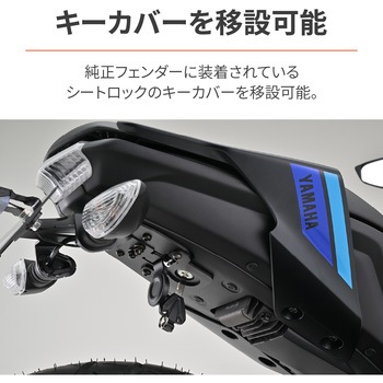 フェンダーレスキット(LEDライセンスランプ付き) DAYTONA(デイトナ)
