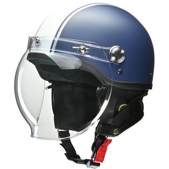 CR-760 バブルシールド付 ハーフヘルメット LEAD(リード工業)