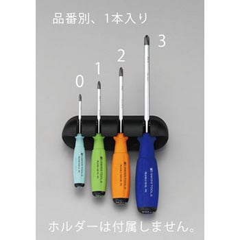 #1x80mm [+]ドライバー(黄緑) エスコ
