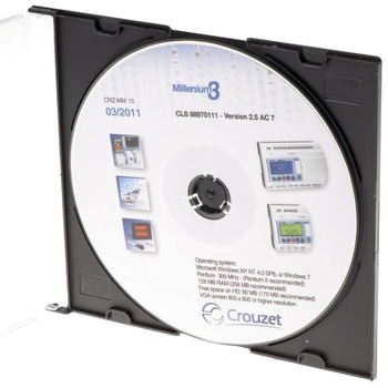 Crouzet PLCプログラミングソフトウェア Millenium IIIシリーズ用 Multilingual CROUZET