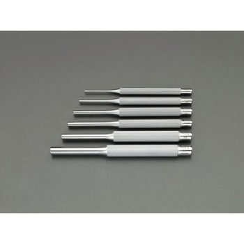 6本組/2.0-8.0mm 平行ピンポンチセット エスコ