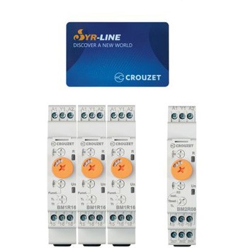 BMPACK Crouzet �x�������[ �}���`���� DIN���[�� CROUZET 50088938