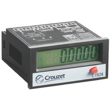 Crouzet 電子カウンタ LCD 8 パネル取り付け CTR24シリーズ CROUZET