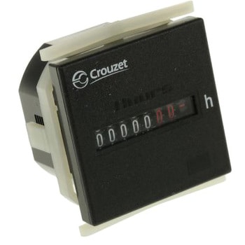 Crouzet 電子カウンタ メカニカル 7 パネル取り付け CHM48シリーズ CROUZET