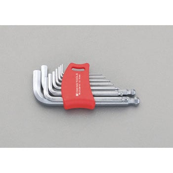 1.5-10mm/9本組 [Ball-Hexagon]キーレンチ エスコ