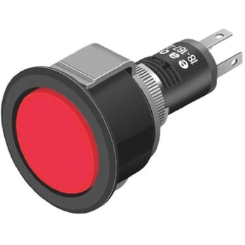 EAO LED表示灯 赤 16mm 2 V dc EAO