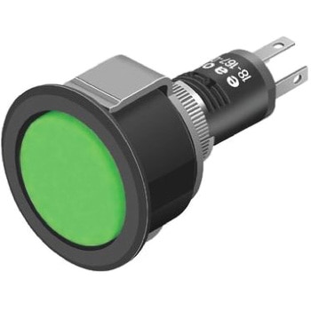 EAO LED表示灯 緑 16mm 3.2 V dc EAO