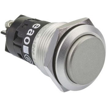 82-5562.1000 EAO 押しボタンスイッチ 1 A @ 24 V dc モーメンタリ パネルマウント 単極双投(SPDT) 19 (Dia.)mm EAO 50098869