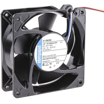 4112N/2H4-RS0 ebm-papst �����t�@�� (4100N�V���[�Y) EBM PAPST ����DC ���s38mm��119mm 50105659