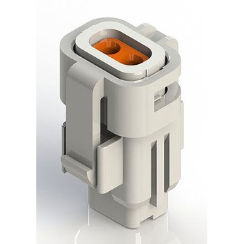 EDAC 電線対電線コネクタ ソケット 2P ケーブルマウント 3A EDAC