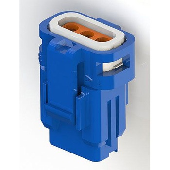 EDAC 電線対電線コネクタ ソケット 3P ケーブルマウント 3A EDAC