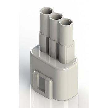 EDAC 防水 電線対電線コネクタ プラグ 3P ケーブルマウント 10A 572 シリーズ EDAC