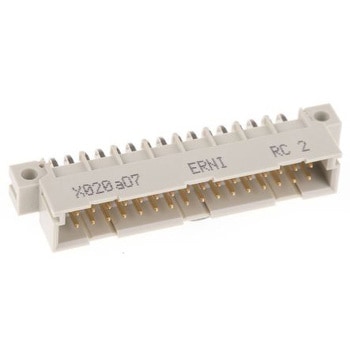 DIN41612コネクタ オス ERNI 2.54mm ピッチ ERNI