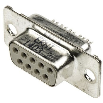 D-subコネクタ (はんだ端子) ERNI メス ERNI