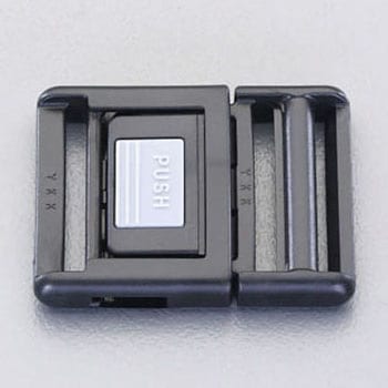 38mm バックル(フロントリリース/プラスチック製) エスコ