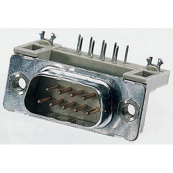 23235 D-Sub�R�l�N�^ ERNI �I�X ERNI ���C�g�A���O�� �R���^�N�g��9 �s�b�`2.84mm����30.8mm 1�Z�b�g(25��) 50111006