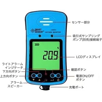 酸素検知器 Joman(旧:MCP)