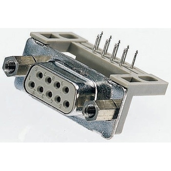 23176 D-Sub�R�l�N�^ ERNI �I�X ERNI ���C�g�A���O�� �R���^�N�g��9 �s�b�`2.75mm����30.8mm 1�� 50111137